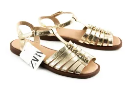 sandaly-damskie-zara-plaska-podeszwa-plecione-paski-zloty
