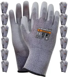 precyzyjne-rekawice-robocze-poliuretanowe-cosmo-spandex-z-nakropieniem-12