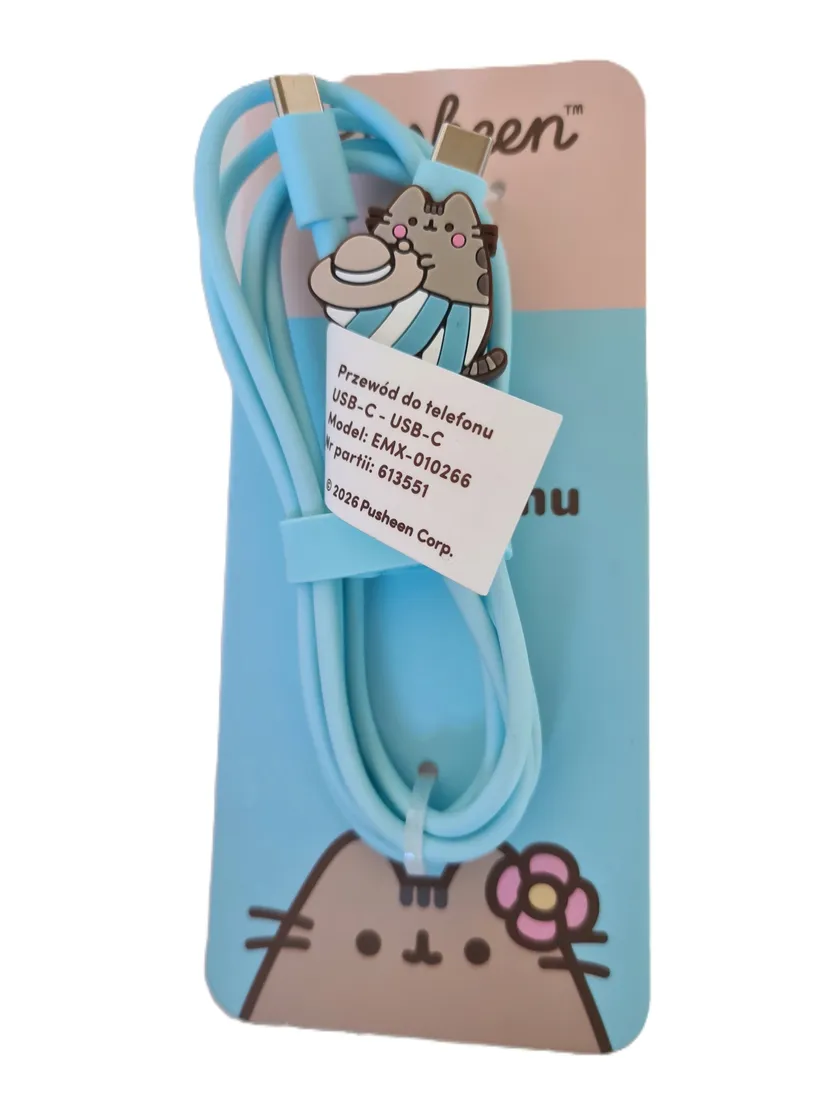 pusheen-kabel-usb-typ-c-12-m-niebieski