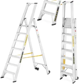 premium-drabina-podest-roboczy-montazowa-budowlana-348cm-7-stopni-aloss