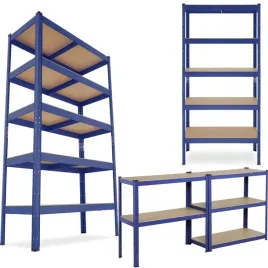 premium-regal-magazynowy-biurowy-domowy-garazowy-875kg-5-polek-180cm-niebie