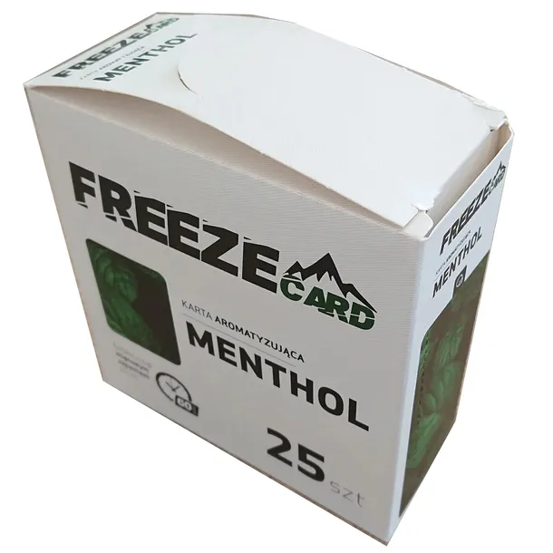 Karta aromatyzująca Freeze Menthol 25 sztuk