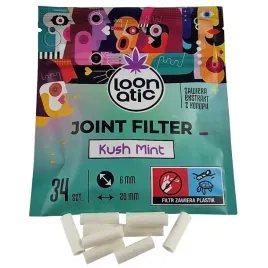 filtry-loonatic-slim-joint-filter-kush-mint-34-szt