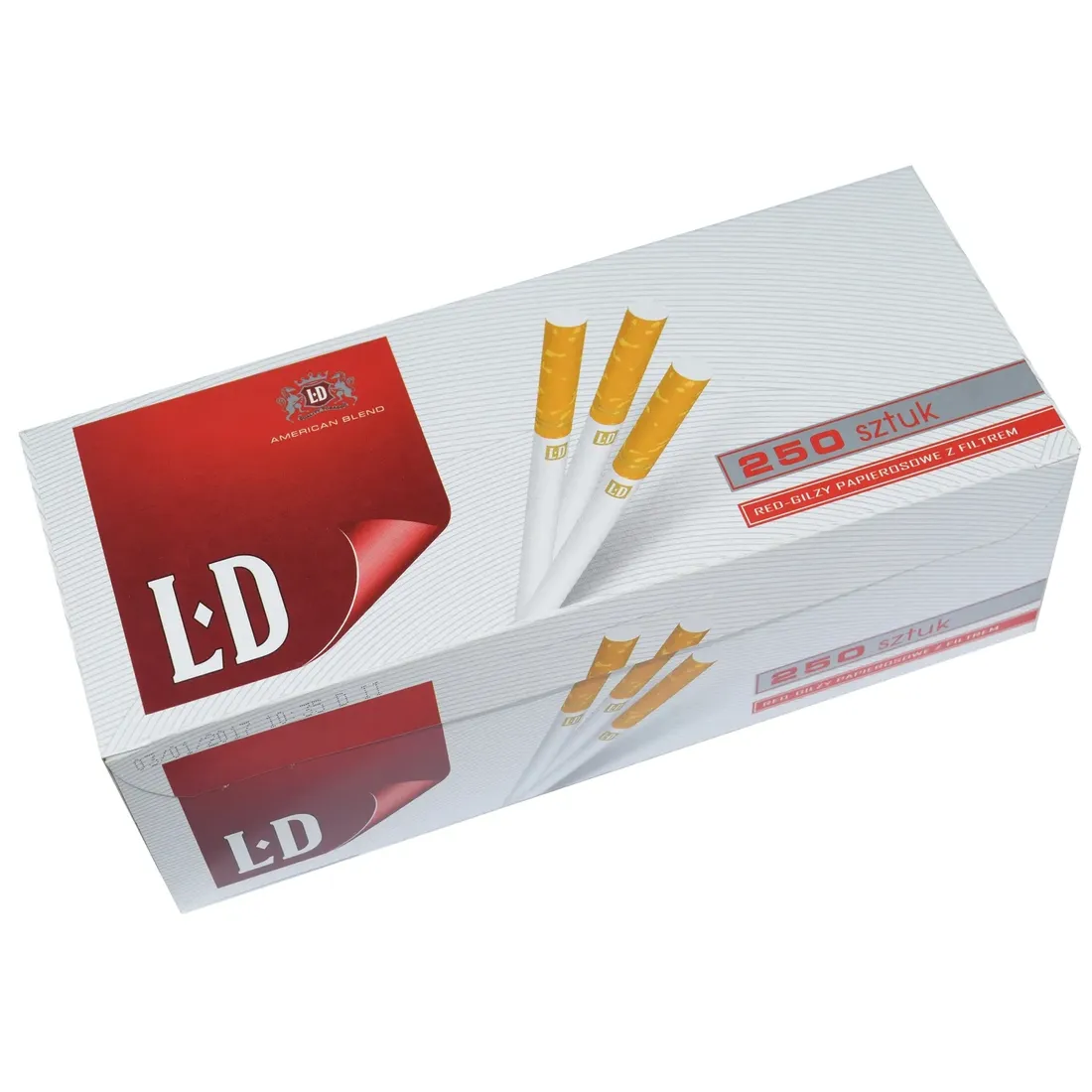 gilzy-ld-red-250-szt
