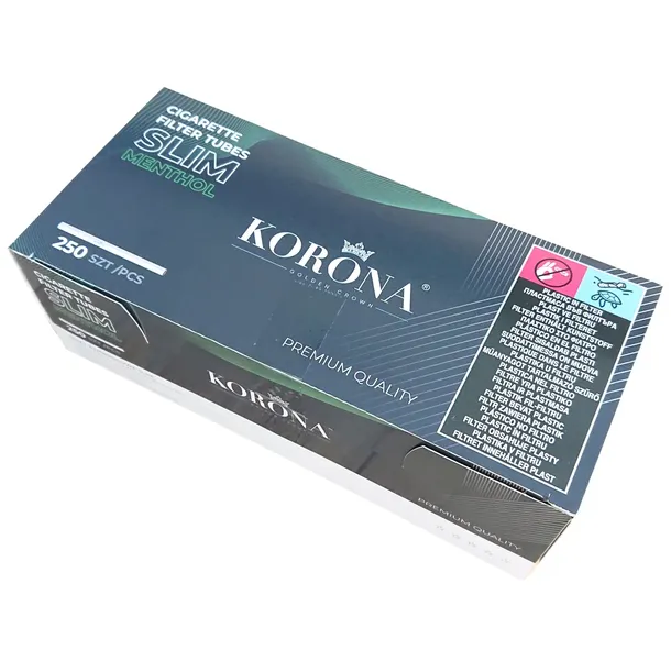 Gilzy Korona Slim Mentol 250