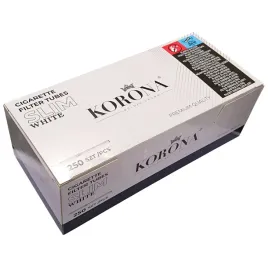 gilza-korona-slim-white-cienka-250-szt-do-papierosow