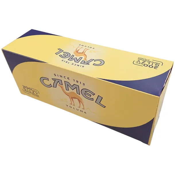 Gilzy Camel 200 szt do papierosów żółte