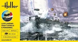 heller-56995-starter-set-lcvp-landingcraft-vehicle-and-personnel-1-72