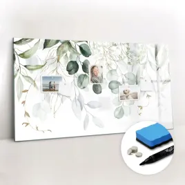 do-nauki-tablica-magnetyczna-do-domu-pisaki-gratisy-wiszace-rosliny-120x60