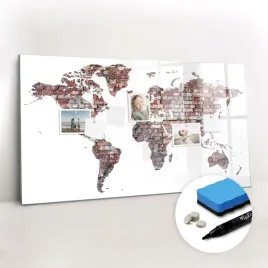 magnesy-tablica-magnetyczna-do-domu-suchoscieralna-ceglana-mapa-swiata