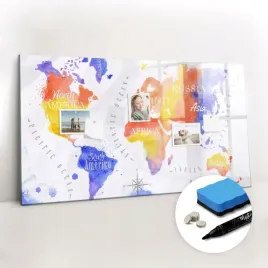 gratisy-tablica-magnetyczna-biurowa-pisaki-akwarela-mapa-swiata-120x60-cm