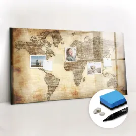 suchoscieralna-tablica-magnetyczna-do-domu-gratisy-stara-mapa-swiata-120x60