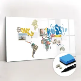 marker-gratis-tablica-magnetyczna-nad-biurko-tekstowa-mapa-swiata-120x60-cm