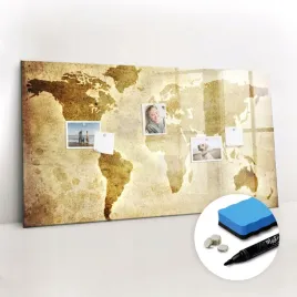 magnesy-marker-gabka-tablica-magnetyczna-do-biura-stara-mapa-swiata-120x60