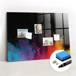 magnesy-na-notatki-tablica-magnetyczna-gratisy-eksplozja-kolorow-100x70-cm