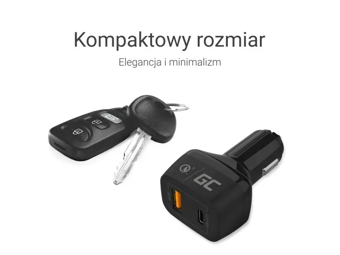 green-cell-ladowarka-samochodowa-usb-c-30w-pd-usb-stan-nowy-model-t2
