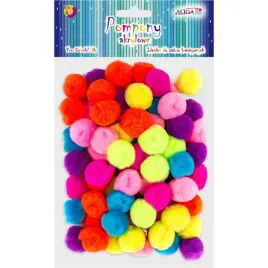 pompony-akrylowe-intensywne-kulki-puszyste-kolorowe-25cm-80szt-dekoracje