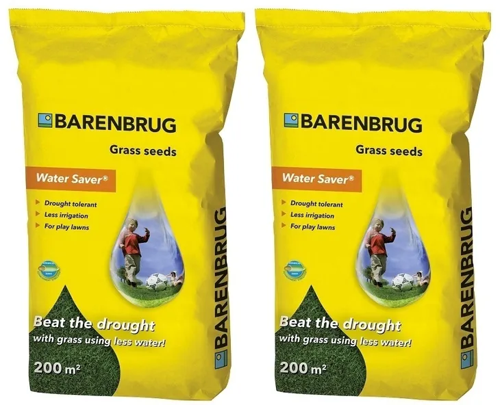 Trawa Nasiona Barenbrug 10kg OTOCZKA WATER SAVER na tereny suche + poradnik