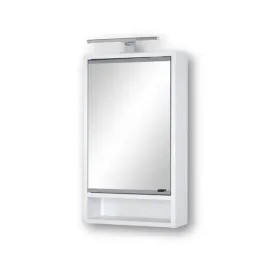 szafka-z-lustrem-sonia-40-led-biala-lewa
