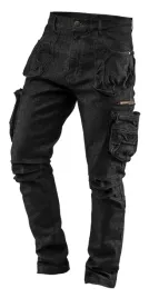spodnie-robocze-5-kieszeniowe-denim-czarne-rozmiar-l