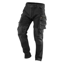 spodnie-robocze-denim-czarne-rozmiar-l