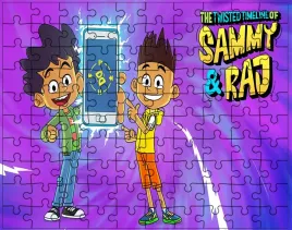 puzzle-tradycyjne-sammy-i-raj-w-petli-czasu-producent