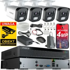 force-zestaw-monitoringu-4x-kamera-ip-4mpx-2k-rejestrator-8ch-aplikacja
