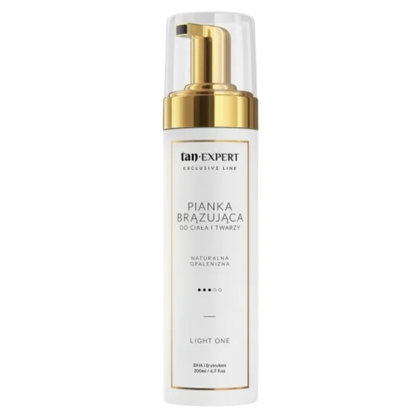 tanexpert-light-one-pianka-samoopalajaca-200ml-produkt-nie-zawiera-parabenow-ppg-siarczanow-silikonow-skladnikow-pochodzenia-zwierzecego-sles-sls