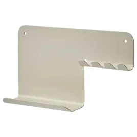 ikea-havrekross-organizer-scienny-z-haczykami-jasny-szarobezowy-23x13-cm