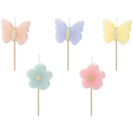 swieczki-na-tort-motyle-i-kwiaty-partydeco-3-5-cm-5-szt