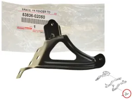 wspornik-uchwyt-mocowanie-podpora-blotnika-lewy-przod-53836-02050-oe-toyota