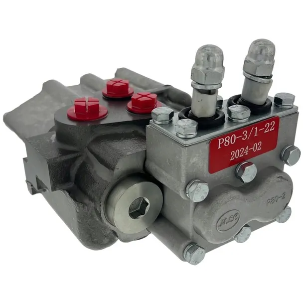 ROZDZIELACZ HYDRAULICZNY PODNOŚNIKA R80-3/1-22 T25 DWUSEKCYJNY MTZ