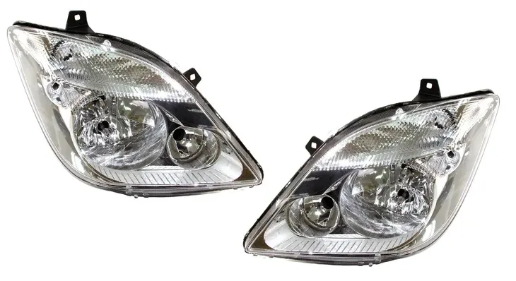 REFLEKTORY LAMPY PRZÓD MERCEDES SPRINTER W906 2006-2013 2 SZT. LEWA + PRAWA
