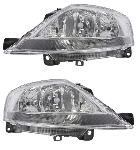 REFLEKTORY LAMPY PRZÓD Citroen C3 2002-2010 KOMPLET LEWA+PRAWA HOMOLOGACJA