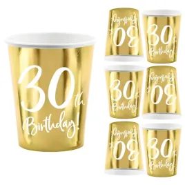 kubki-kubeczki-papierowe-30th-birthday-na-30-urodziny-zlote-220ml-6szt