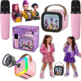 zestaw-karaoke-2-mikrofony-bluetooth-glosnik-k-pop-demon-hunters-dla-dzieci
