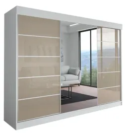 szafa-milan-3d-210-cm-biala-2x-lacobel-cappucino-garderoba-z-lustrem
