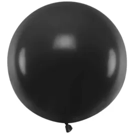 balon-okragly-czarny-pastel-partydeco-24
