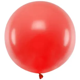 balon-olbrzym-czerwony-pastel-partydeco-24