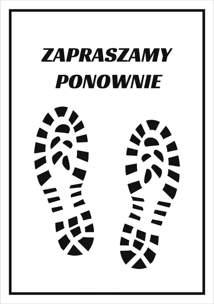 Dywaniki samochodowe papierowe duże maty 100 sztuk A2 Zapraszamy ponownie