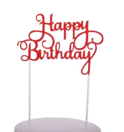 topper-happy-birthday-czerwony-brokat