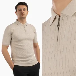 koszulka-meska-polo-z-kolnierzykiem-rozpinana-slim-fit-elegancka-bezowa-xxl