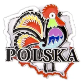 magnes-na-lodowke-kontur-polska-kogut-folk