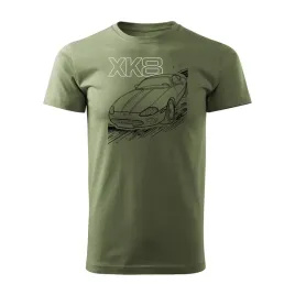 koszulka-z-samochodem-jaguar-z-jaguarem-xk8-meska-khaki-regular