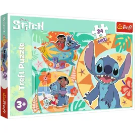 puzzle-24-maxi-lilo-and-stitch-wesoly-dzien-lilo-and-stitch-trefl