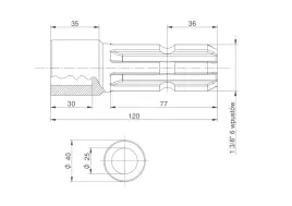 redukcja-walka-wom-adapter-otwor-wew-q-25-mm-na-walek-1-3-8-6-wpustow-mor