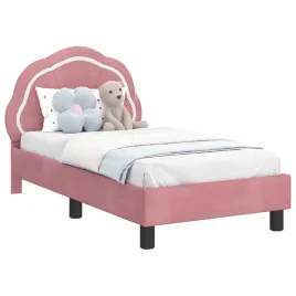 stelaz-lozka-dla-malucha-z-oparciem-rozowy-70-x-140-cm-aksamit