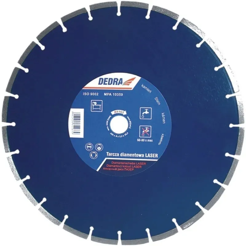 tarcza-laser-granit-350-mm-254-stan-nowy