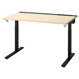 ikea-mittzon-biurko-120x80-cm-okleina-brzoza-czarny