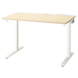 ikea-mittzon-biurko-120x80-cm-okleina-brzoza-bialy